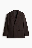 Relaxed-Fit Double-Breasted Blazer