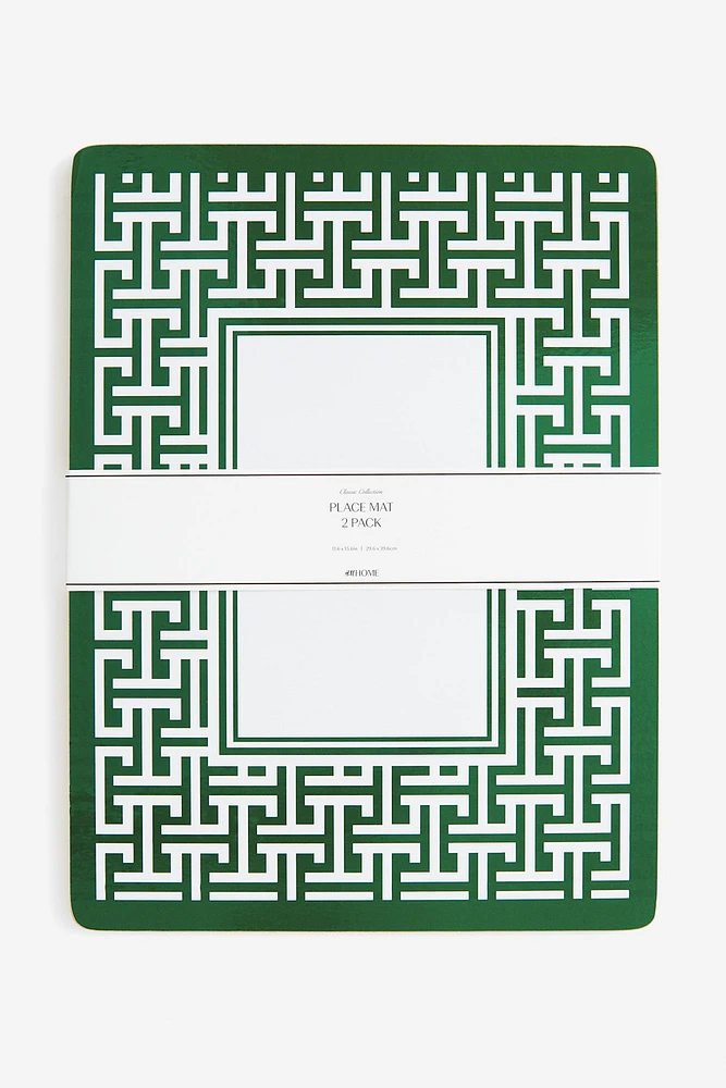 2-pack Placemats