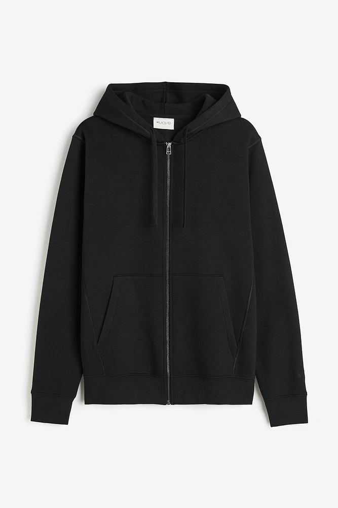 Regular Fit Activewear Hooded Jacket