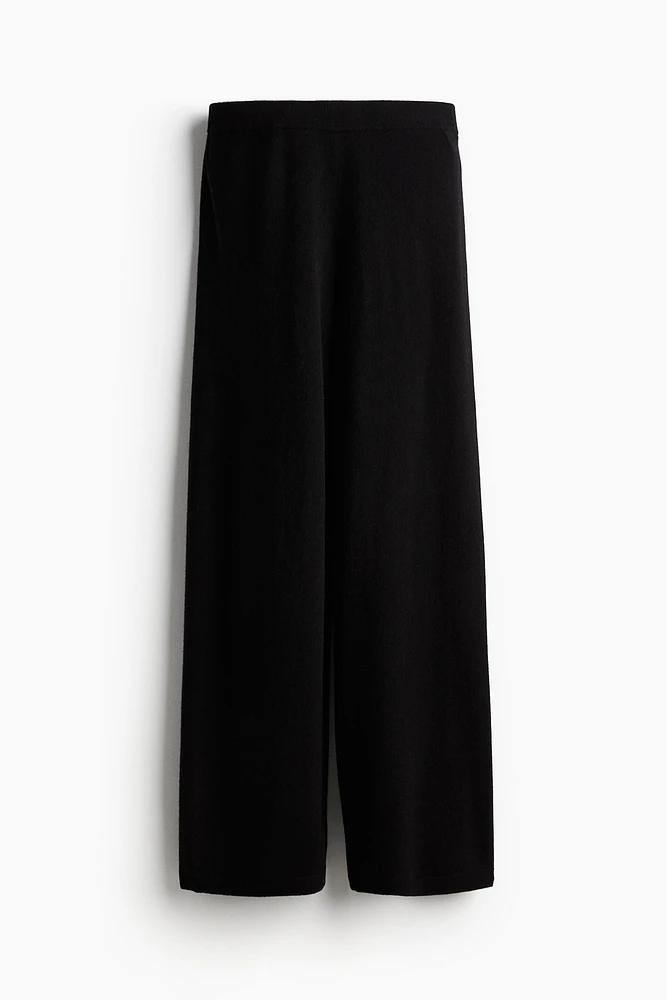 Fine-Knit Cashmere Pants