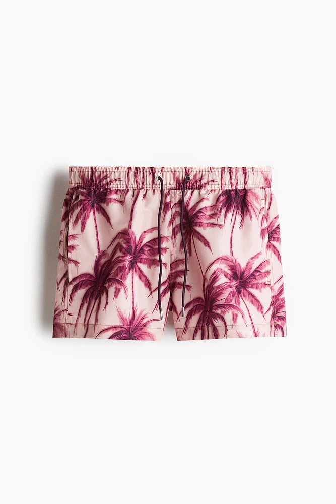Patterned Swim Shorts