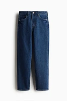 Slim Straight High Ankle Jeans