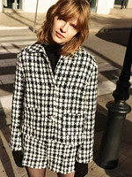 Jacquard-Weave Jacket