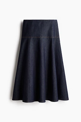 A-Line Denim Skirt