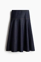 A-Line Denim Skirt