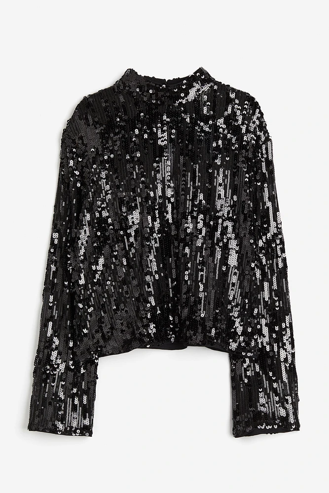 Sequined Blouse