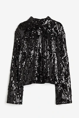 Sequined Blouse