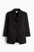 Blazer with 3/4-Length Sleeves