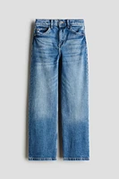 Jean à jambes larges