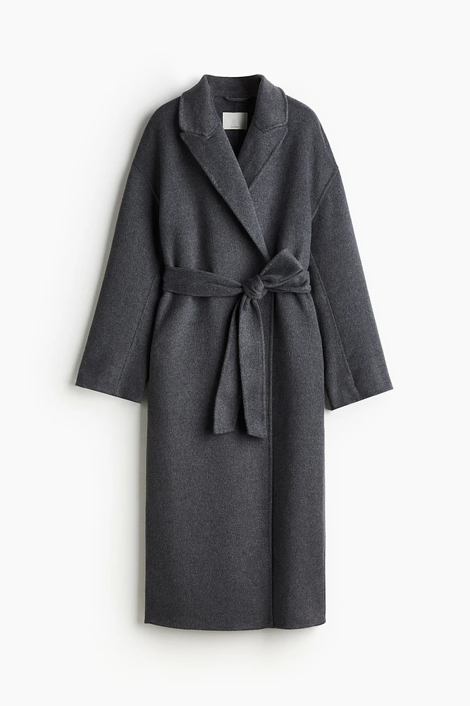 Handmade Wool-Blend Coat