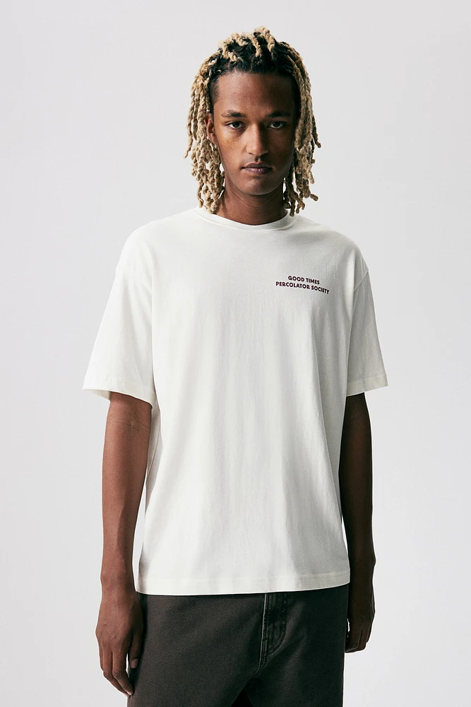 T-shirt imprimé Coupe Flottante