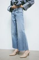 Wide High Ankle Jeans