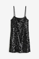 Sequined Mini Dress