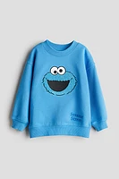 Sweatshirt with Motif