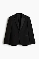 Slim Fit Single-Breasted Tuxedo Jacket