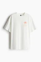Oversized T-Shirt with Motif