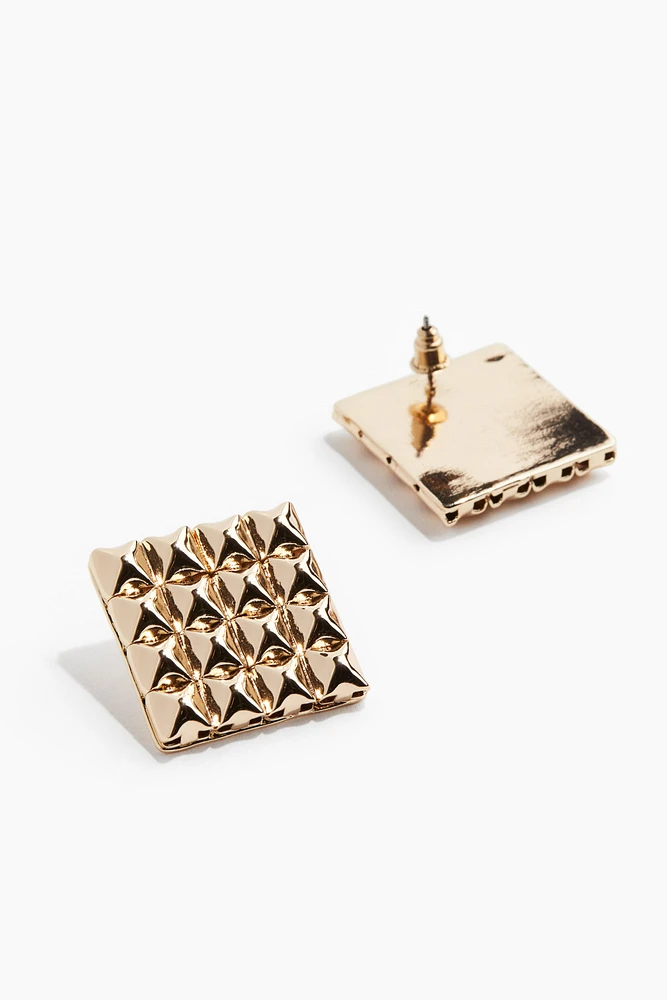 Square Stud Earrings