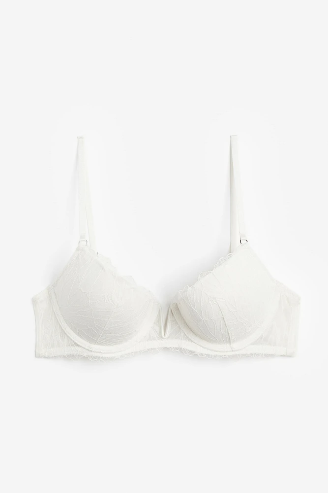 Lace Demi Push-up Bra