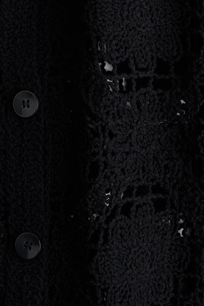 Chandail façon crochet