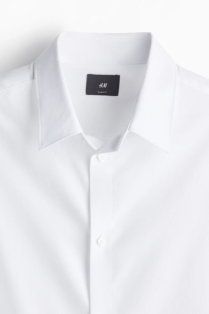 Chemise Coupe près du corps en coton pima