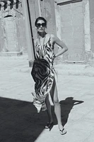 Scoop-Back Beach Dress