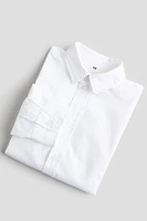 Long-sleeved Cotton Shirt