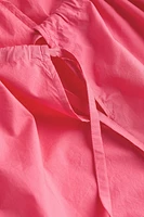 Drawstring-detail Dress