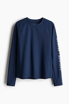 Sports Swim Shirt with Lycra®