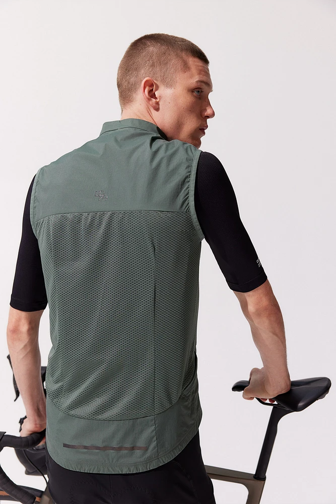 Slim Fit Water-Repellent Cycling Vest