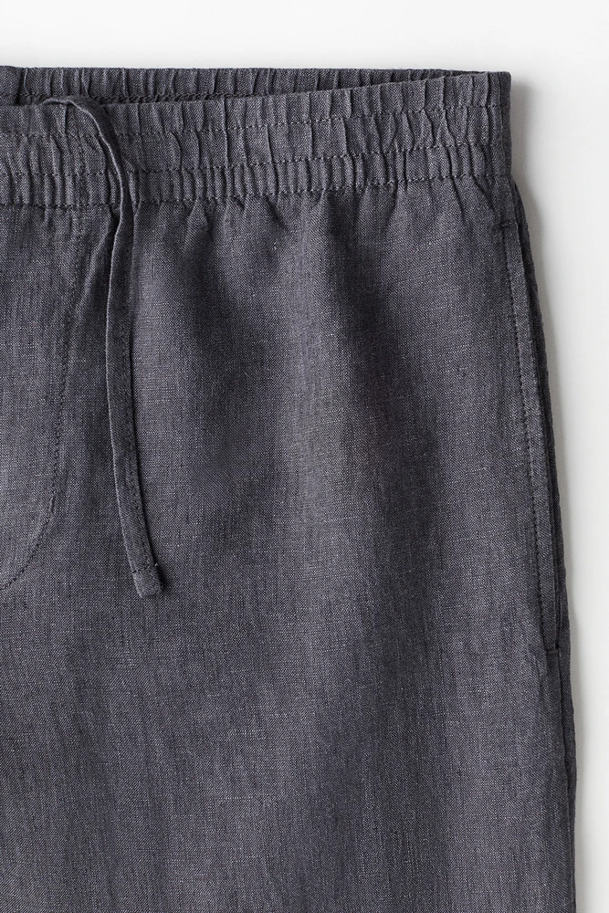 Pantalon classique en lin