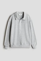 Long-Sleeved Polo Shirt