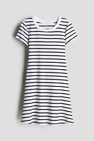 Short-sleeved Jersey Dress
