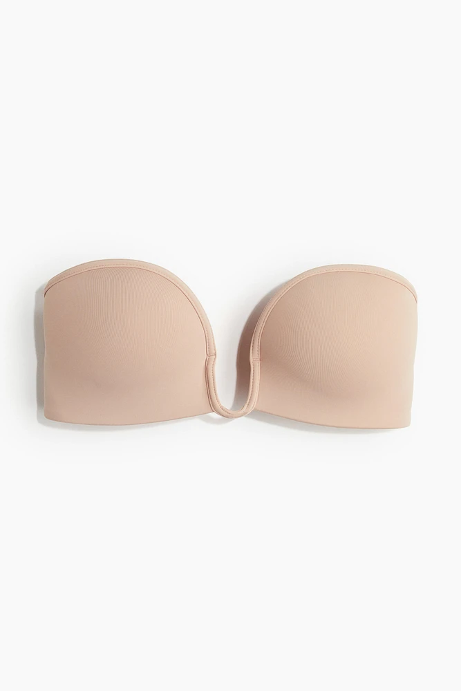 Soft-cup Push-up Balconette Bra