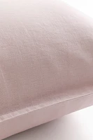 Washed Linen-blend Pillowcase