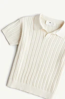 Knit Polo Shirt