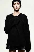 Oversized Mohair-Blend Sweater