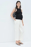 MAMA Before & After Straight Low Ankle Jeans