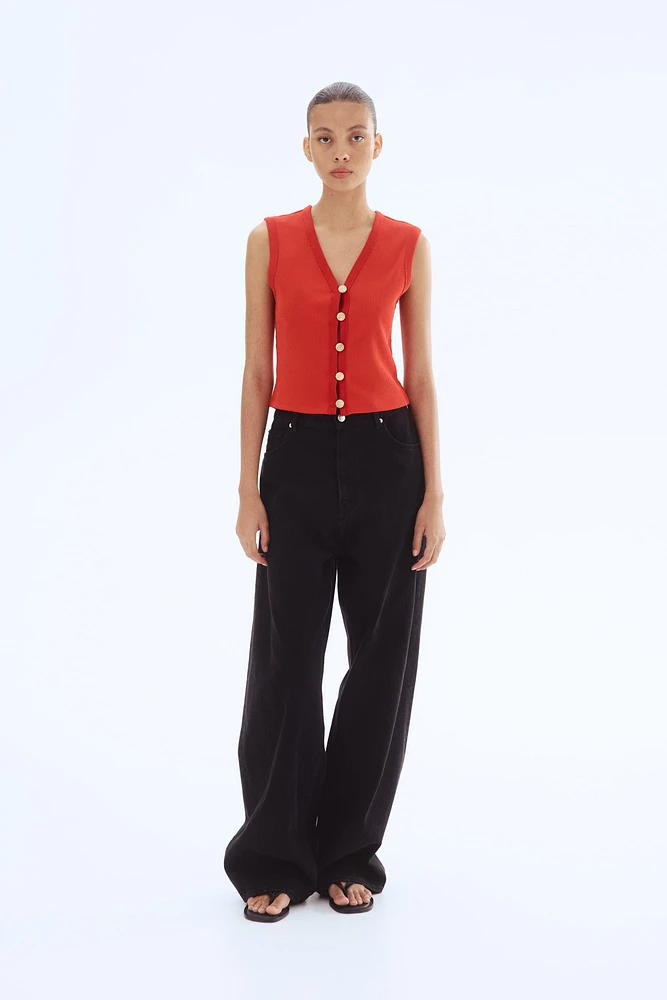 Gilet à boutons