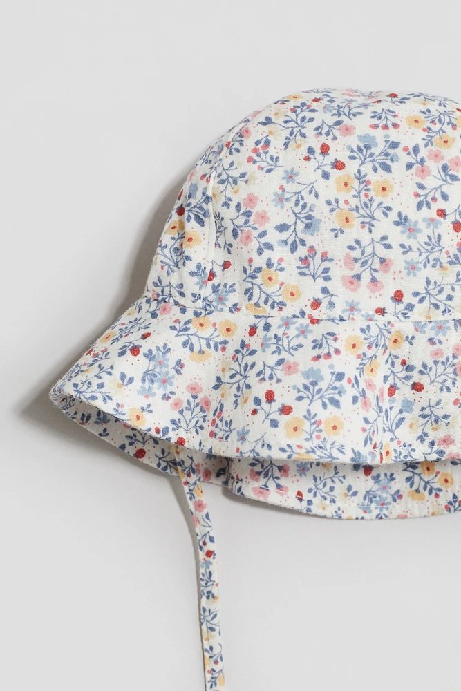 Cotton Muslin Sun Hat