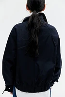 Veste en twill avec col