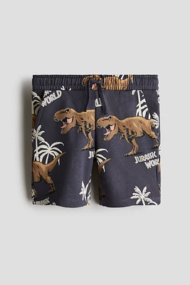 Printed Sweatshorts
