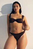 Bas de maillot échancré