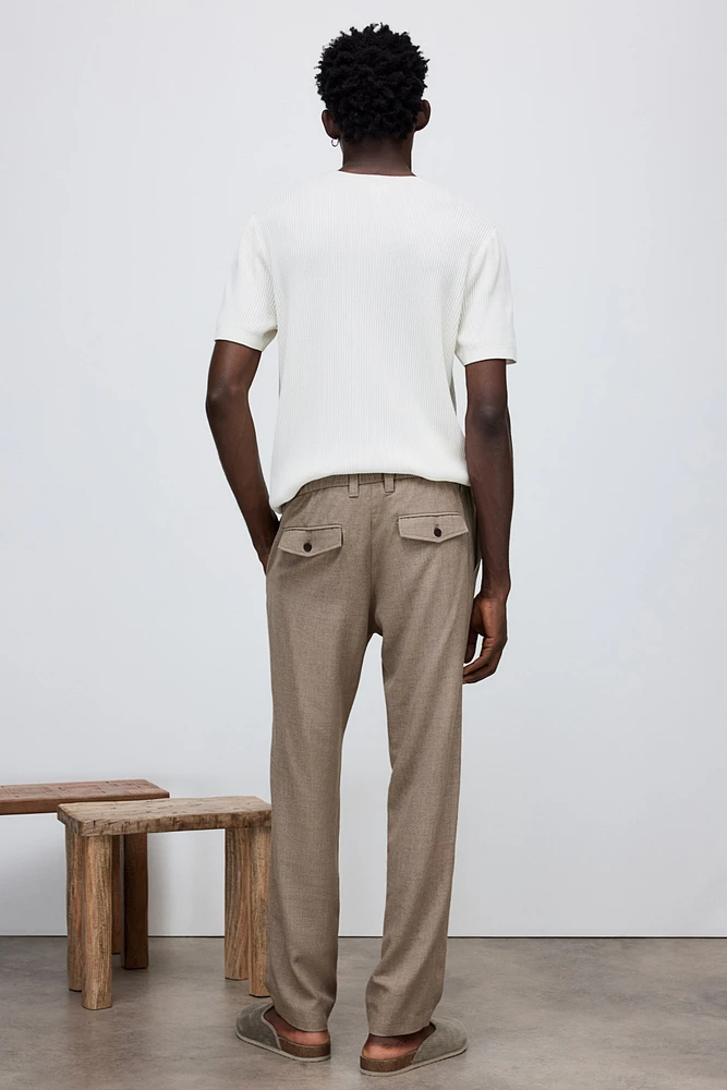 Regular Fit Twill Pants