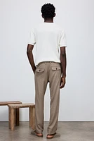 Regular Fit Twill Pants