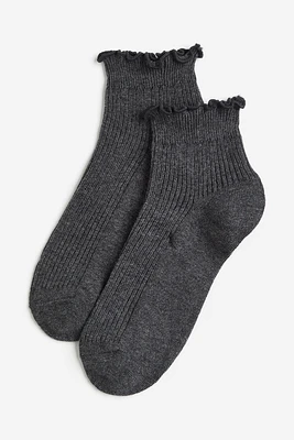 5-pack Ruffle-trimmed Socks