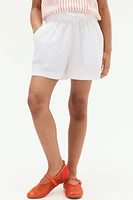 Linen-blend Shorts