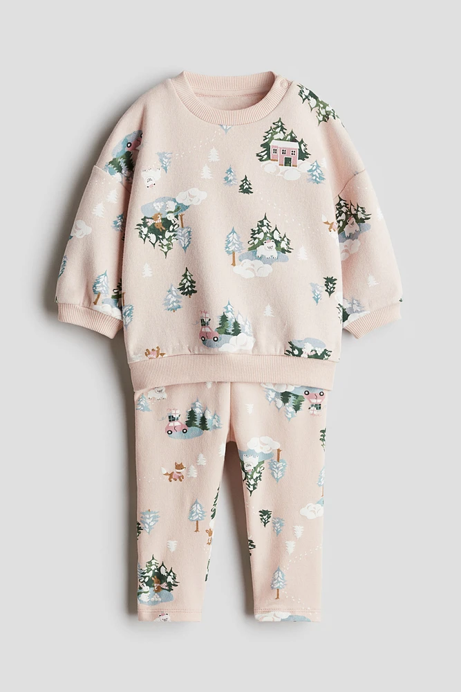 Ensemble 2 pièces avec chandail et legging