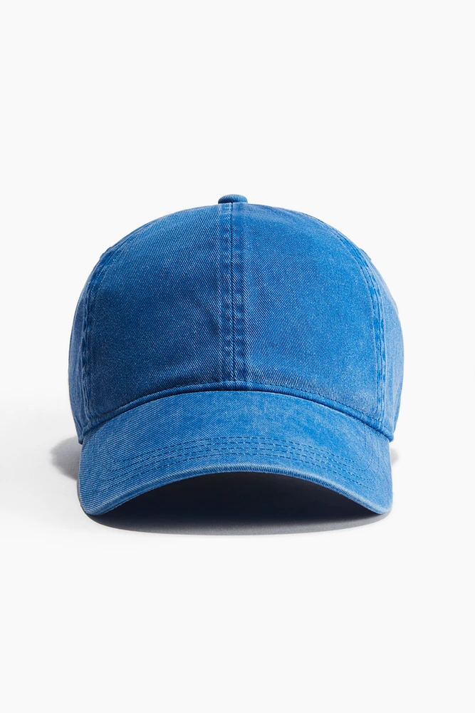 Motif-Detail Cotton Cap