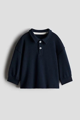 Long-Sleeved Polo Shirt