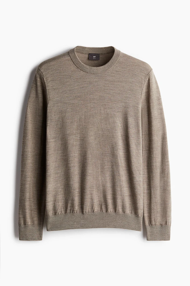 Slim Fit Wool Sweater